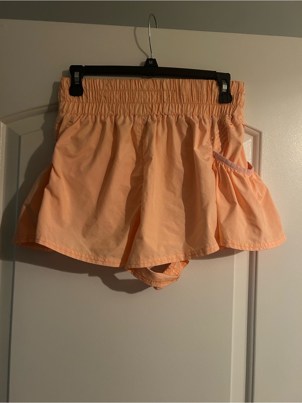 Free People Peach Athletic Skort with Built-In Shorts